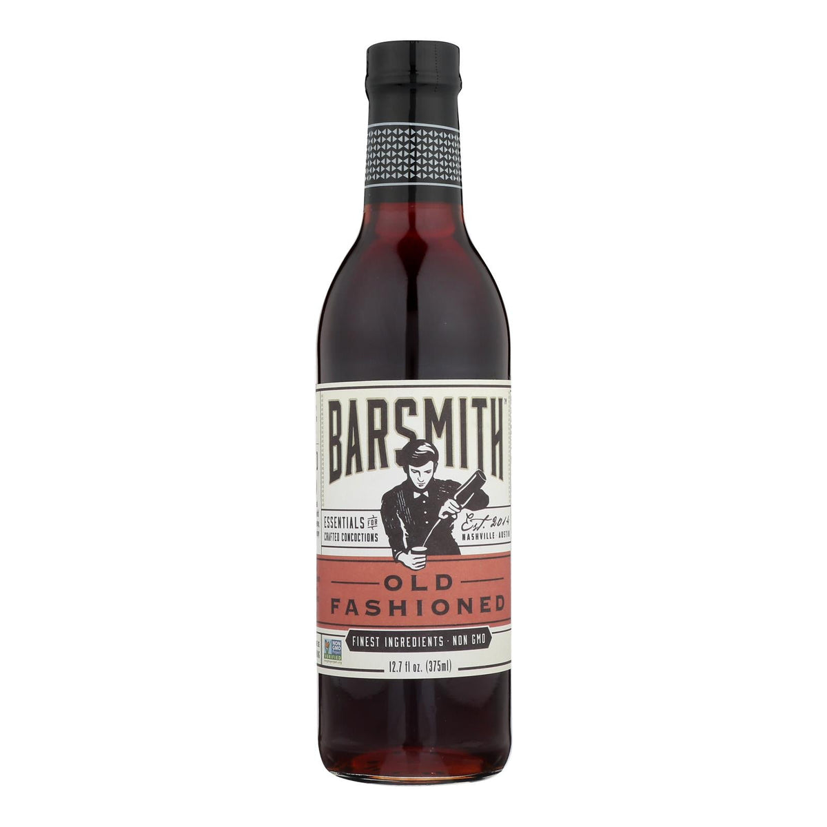 Barsmith Old Fashioned Cocktail Mix, 12.7 fl oz (Case of 6)