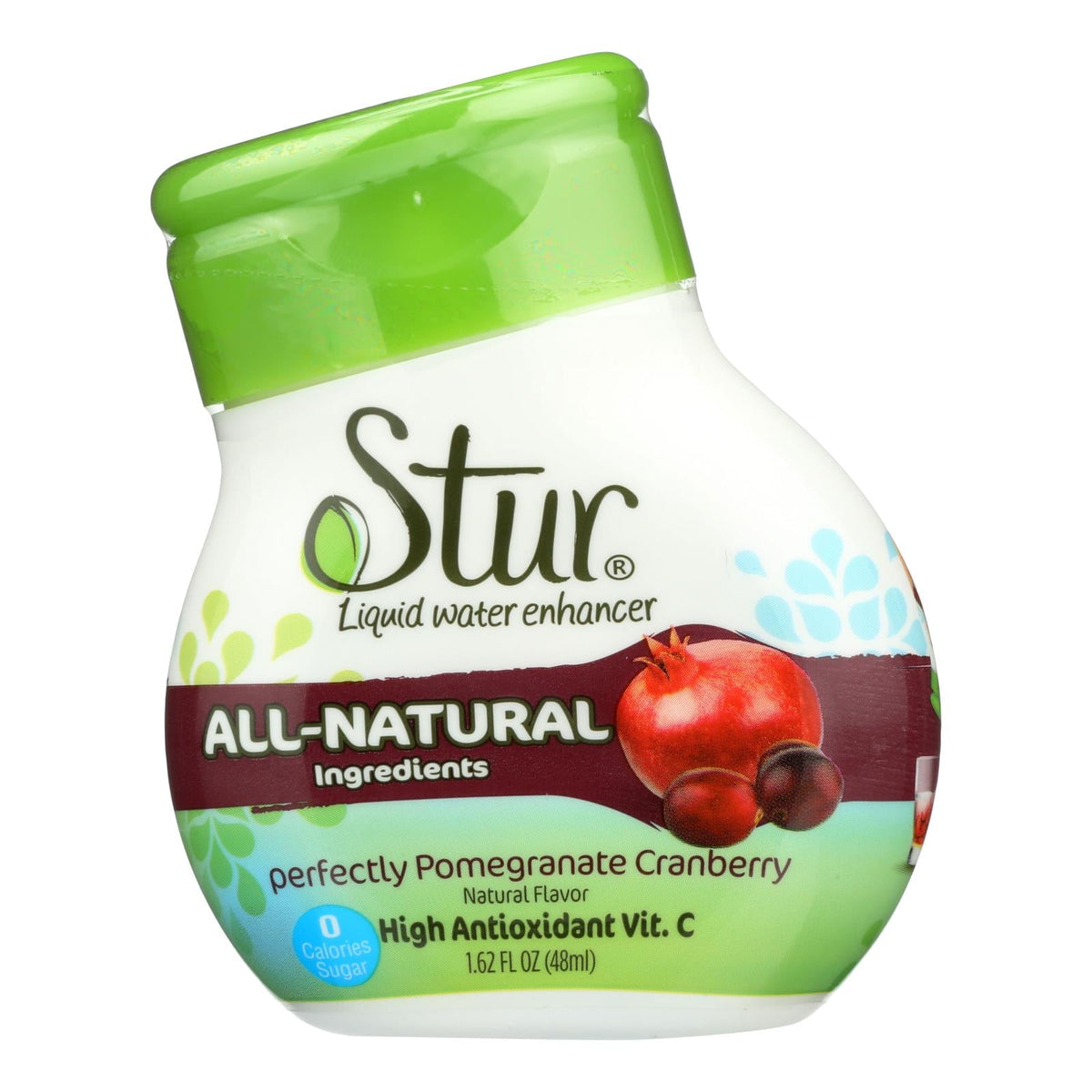 Stur Pomegranate Cranberry Liquid Water Enhancer, 1.62 fl oz (Case of 6)