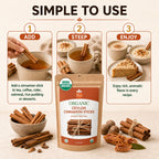 Organic Ceylon Cinnamon Sticks – True Cinnamon Quills