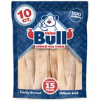 ValueBull Beef Cheek Slice Dog Chews, Thick 9-10 Inch, 10 Count