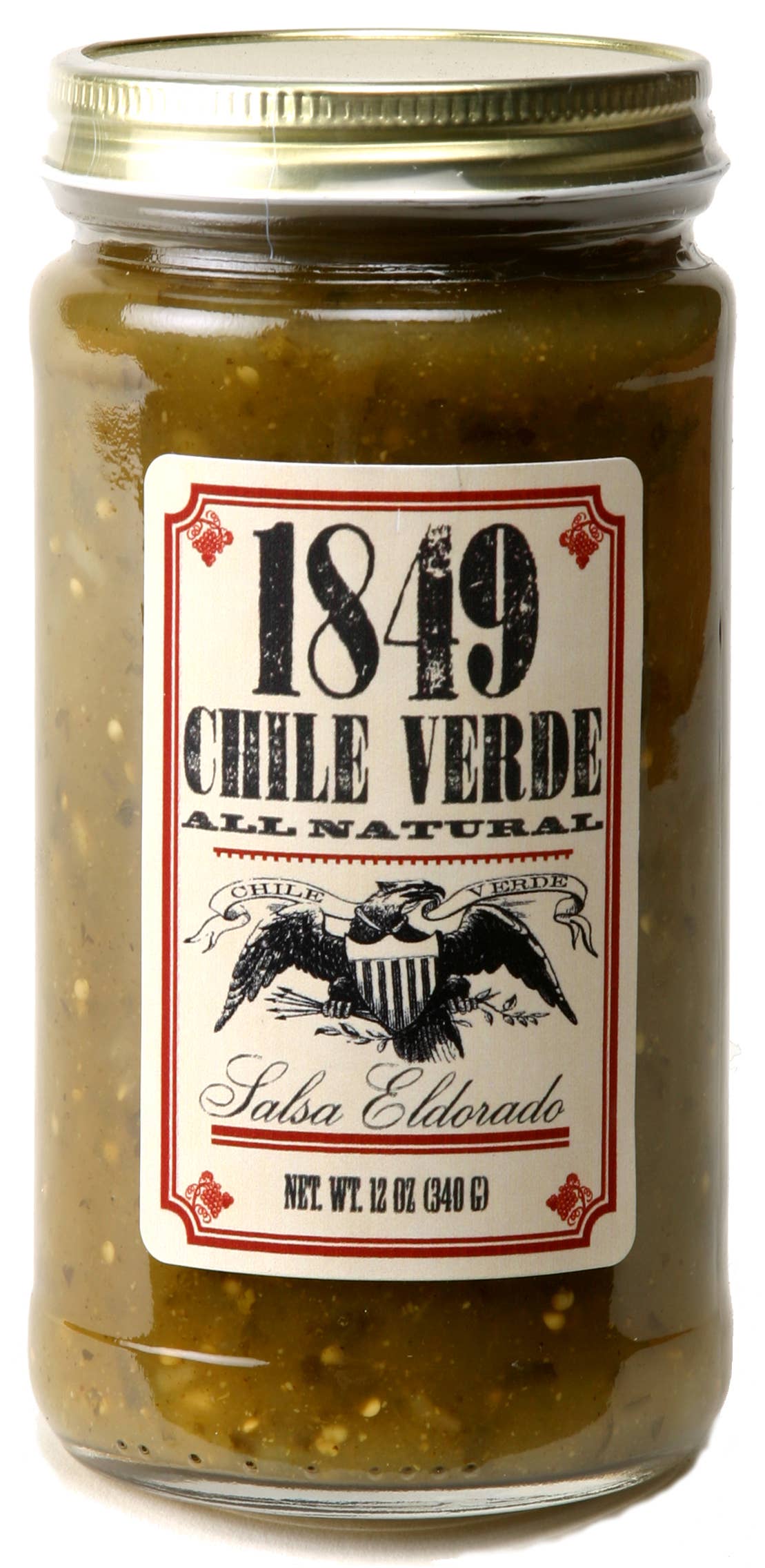 1849 Brand All Natural Eldorado Style Chile Verde - 12 oz