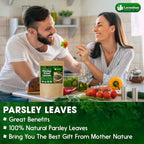 Premium Dried Parsley Leaves – 100% Pure, Non-GMO, Gluten-Free, Vegan – Aromatic Culinary Herb for Cooking, Garnish, and Seasoning