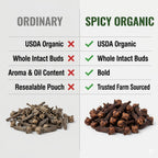 Organic Whole Cloves – For Mulled Wine, Biryani & Spiced Tea