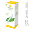 Organyc Tampons Reg Cotton Appl | 16 Ct | 1 Each