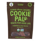 Cookie Pal Pumpkin & Chia Dog Treats, 10 oz (Case of 4)