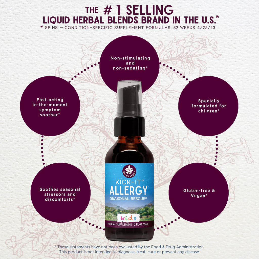 Kick-It Allergy, Seasonal Rescue For Kids