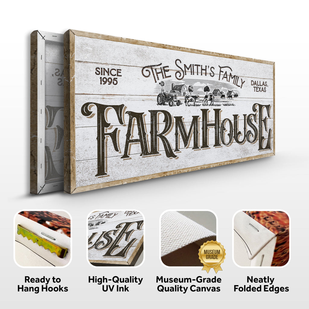 Personalized Farmhouse Sign V