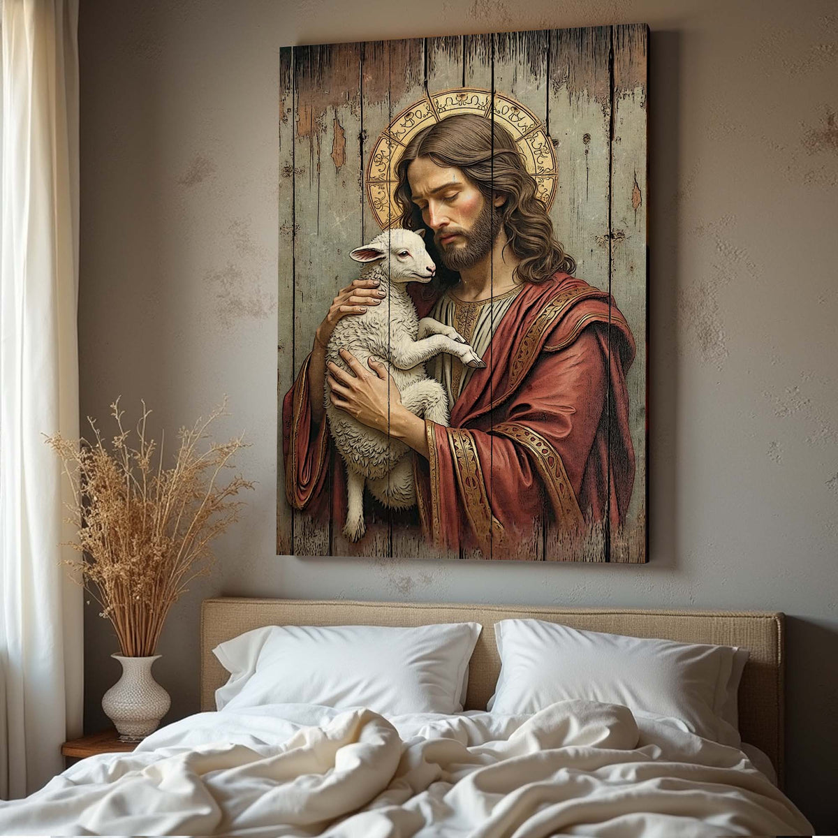 Jesus The Good Shepherd Wall Art