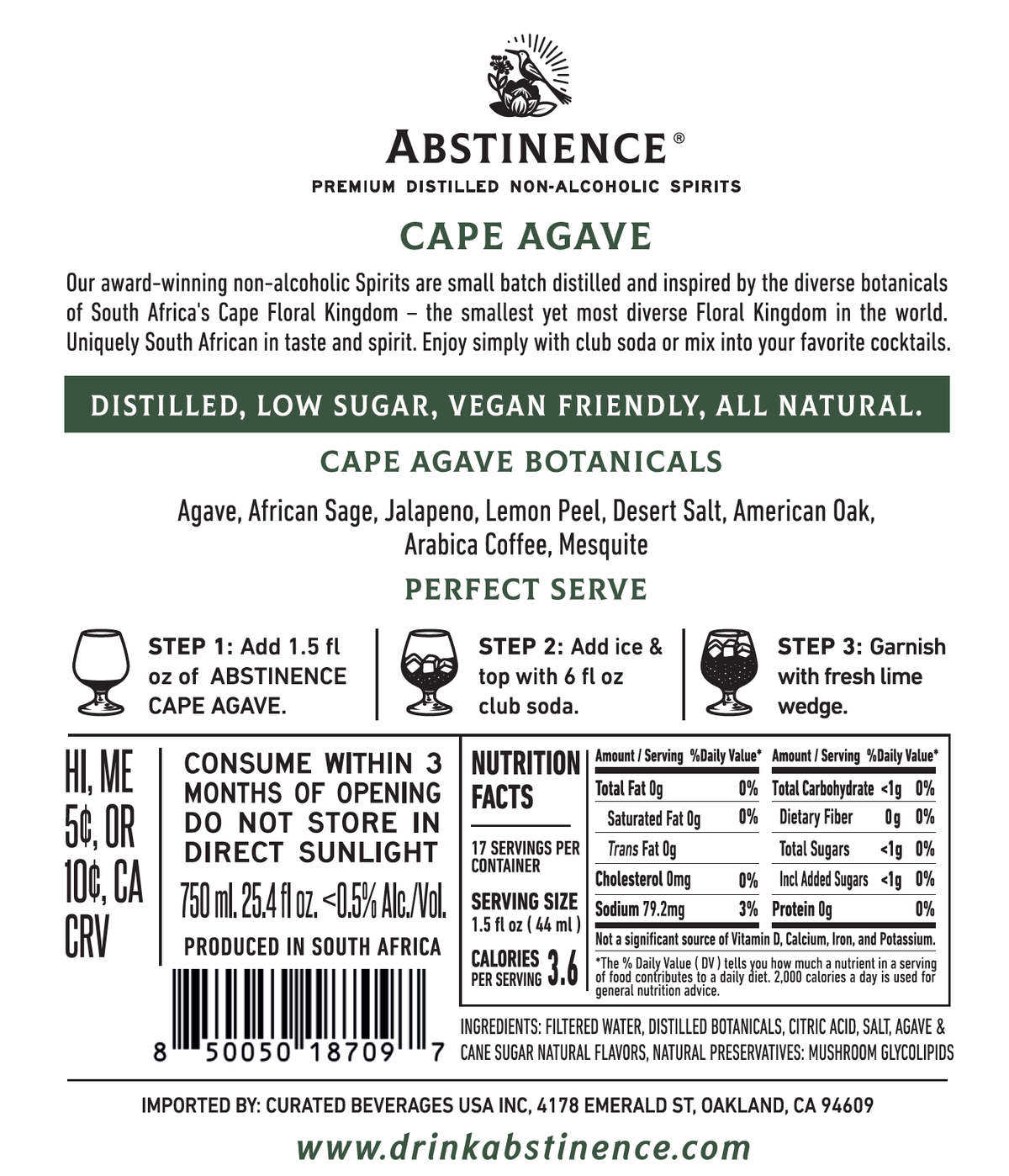Abstinence Cape Agave