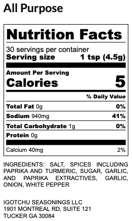 Igotchu All Purpose seasoning