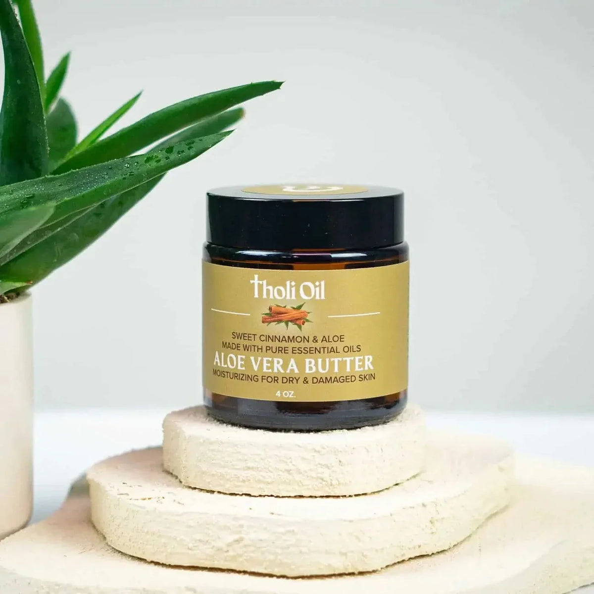 Aloe Vera Butter | Multiple Sizes | Vegan & Made in the USA | tHoli