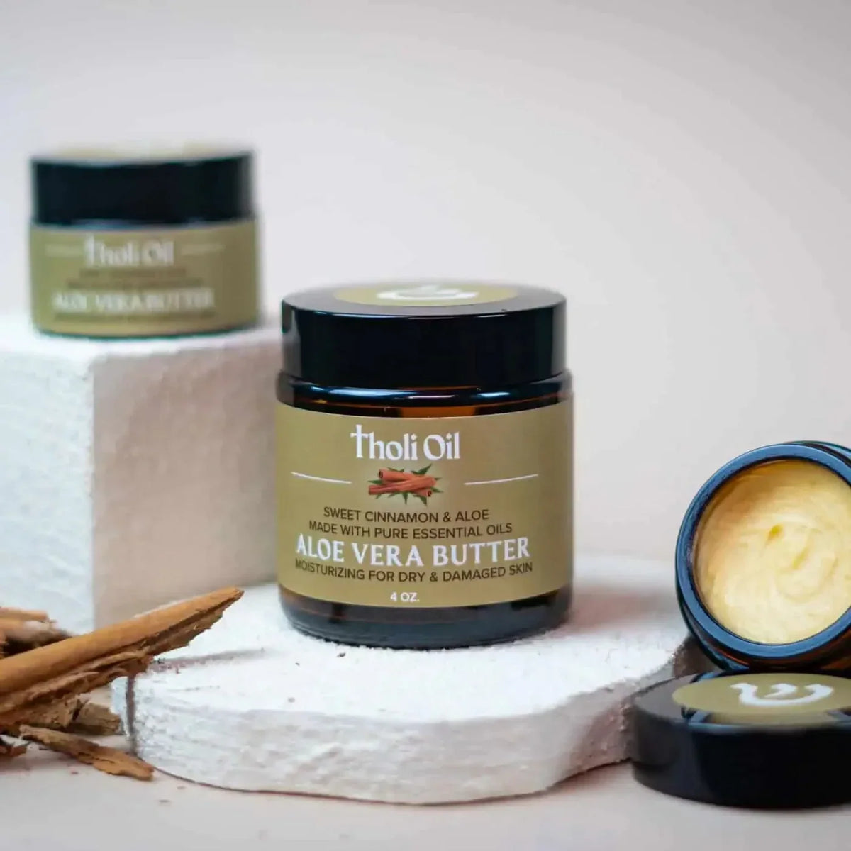 Aloe Vera Butter | Multiple Sizes | Vegan & Made in the USA | tHoli