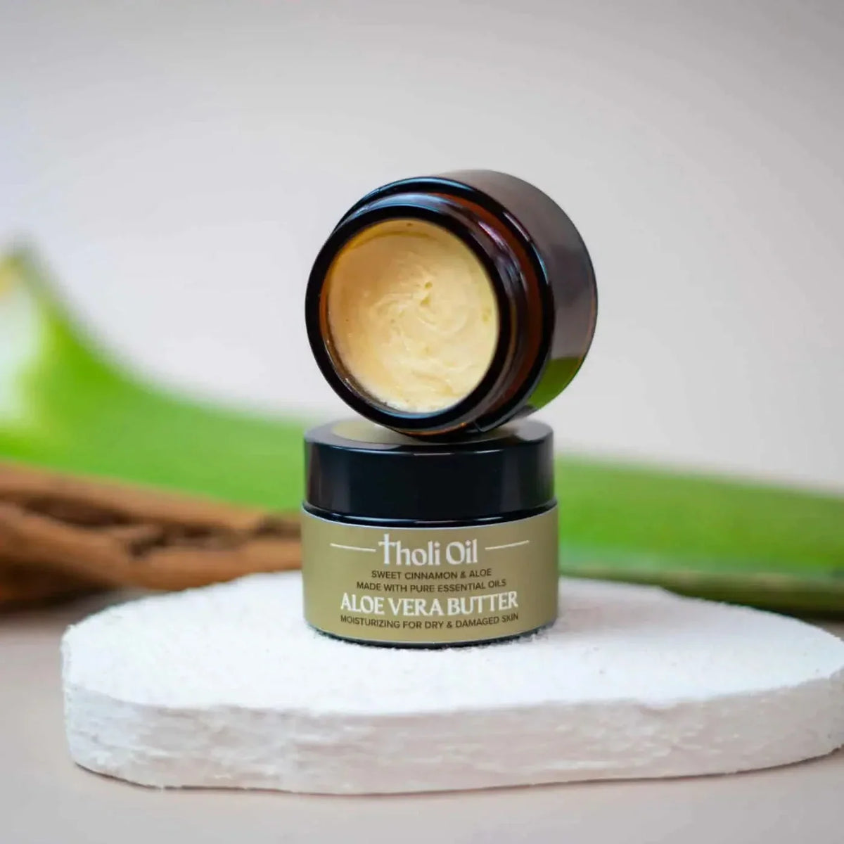 Aloe Vera Butter | Multiple Sizes | Vegan & Made in the USA | tHoli