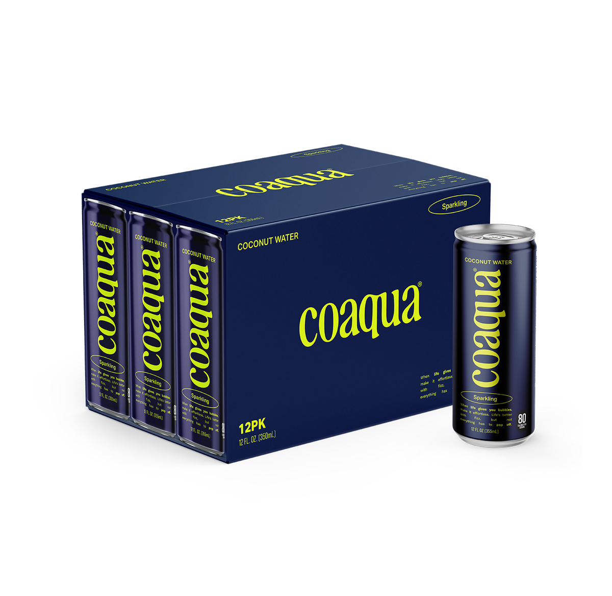 Coaqua Sparkling Coconut Water