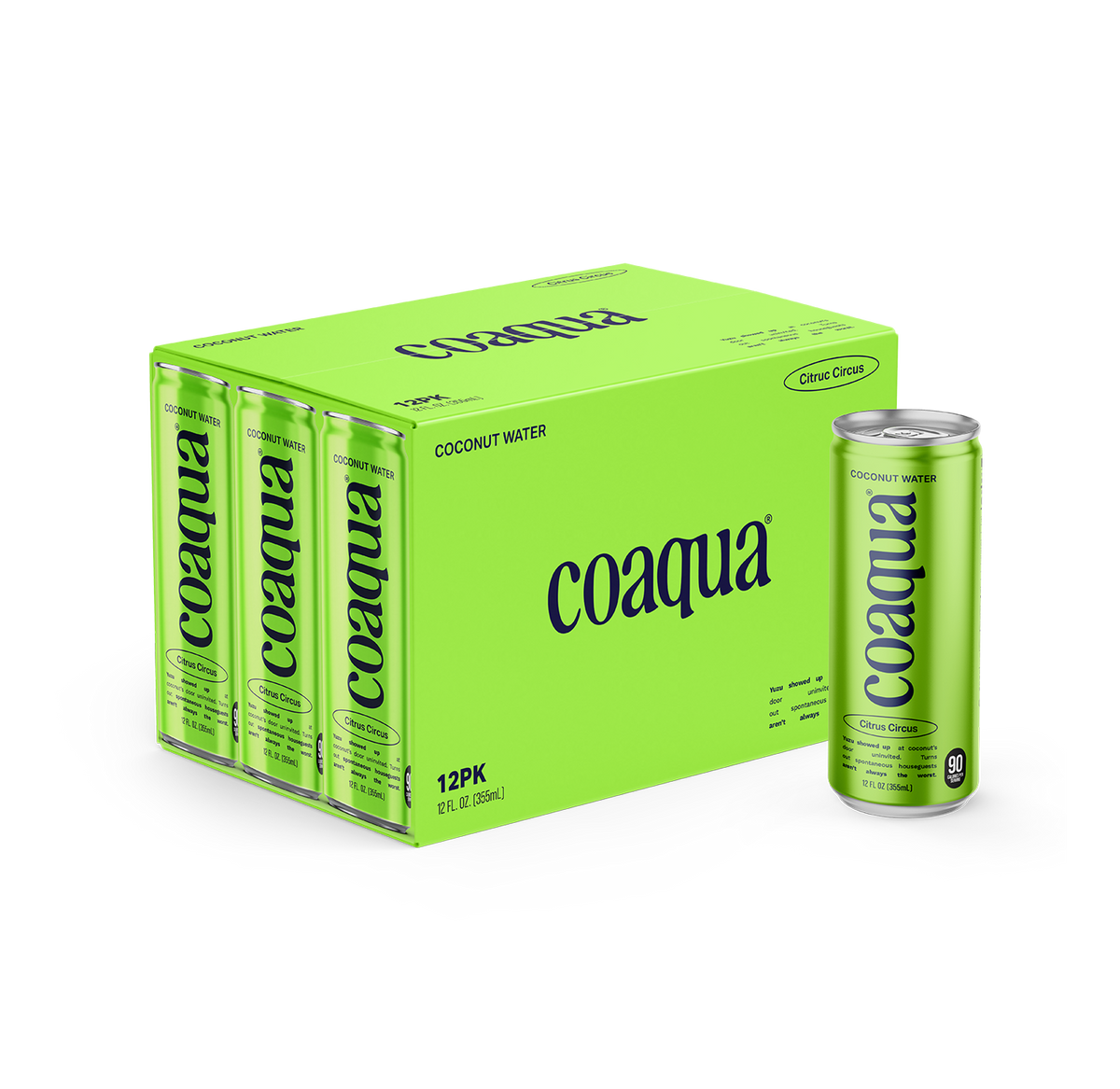 Coaqua Citrus Circus Coconut Water