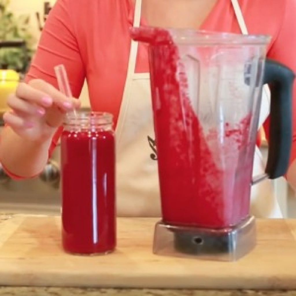 Juice and Smoothie Glass Straw Set