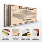 The Man In The Arena Sign IV