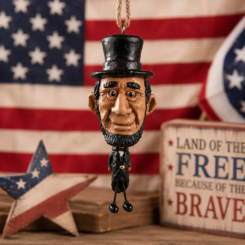 Abe Lincoln Ornament | Bert Anderson Collection
