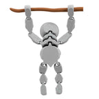 3D Printed Sloth Fidget With Tree Props | Multiple Colors | Black Sheep Products LLC
