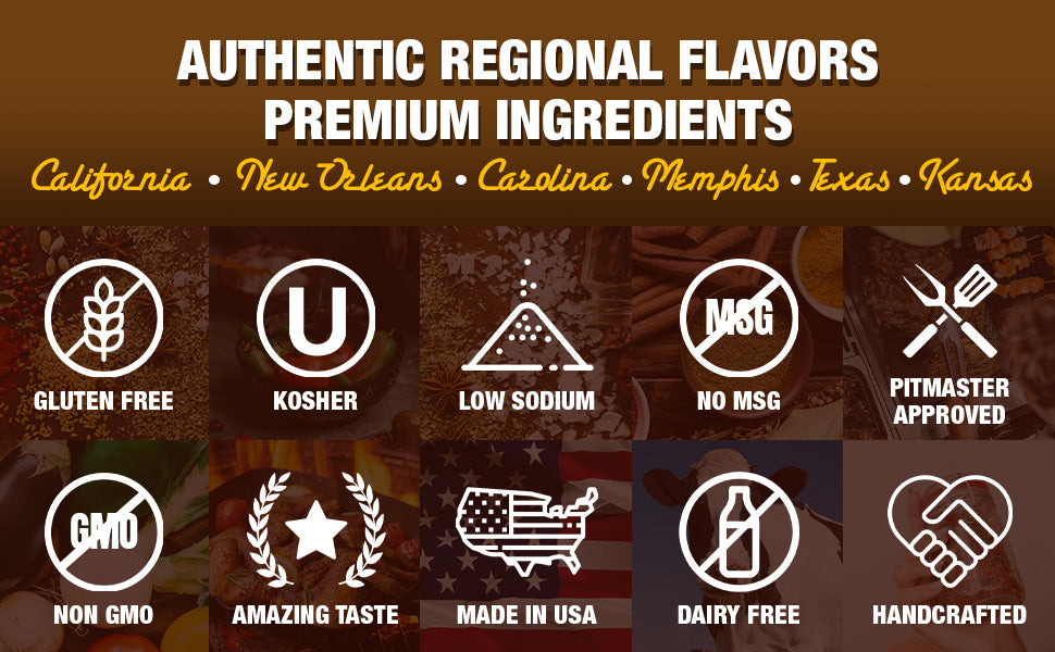BBQ Bros Rubs "Western Style" Set