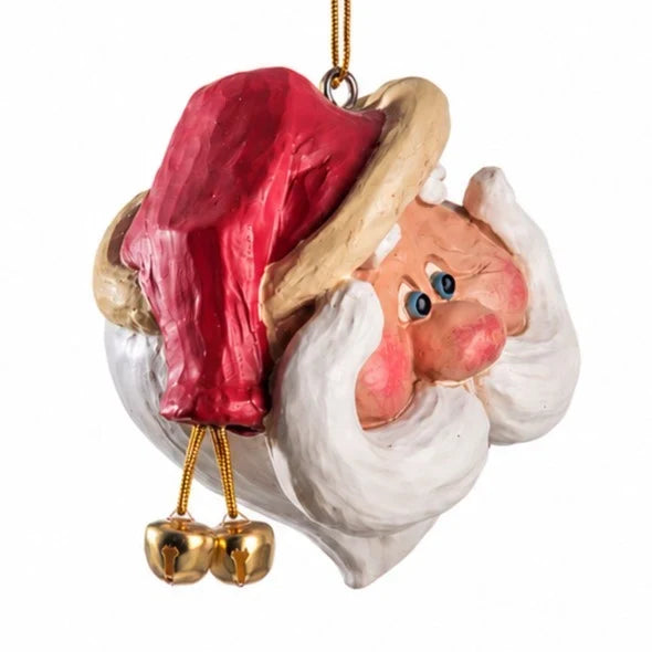 Large Santa Head with Handlebar Moustache | Bert Anderson Collection