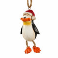 Penguin With Santa Hat Ornament | Bert Anderson Collection