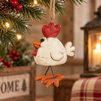 Chicken with Wire Legs Ornament | Bert Anderson Collection