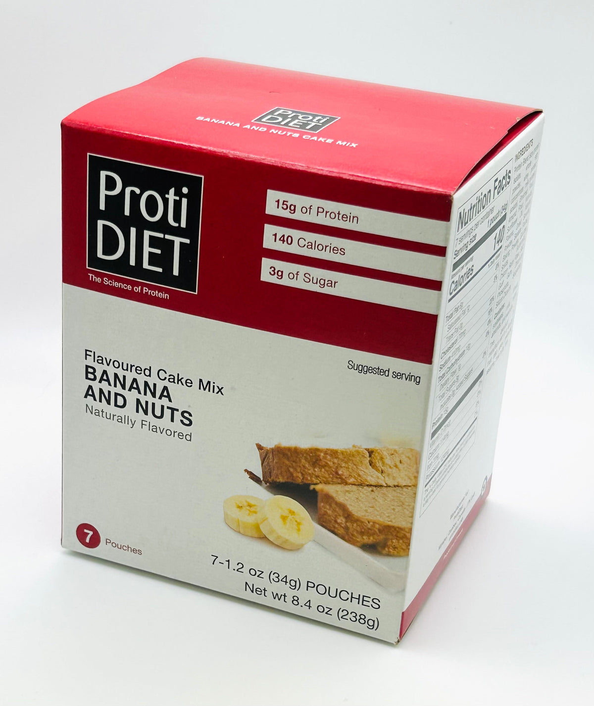 Banana Nut Cake - Protidiet