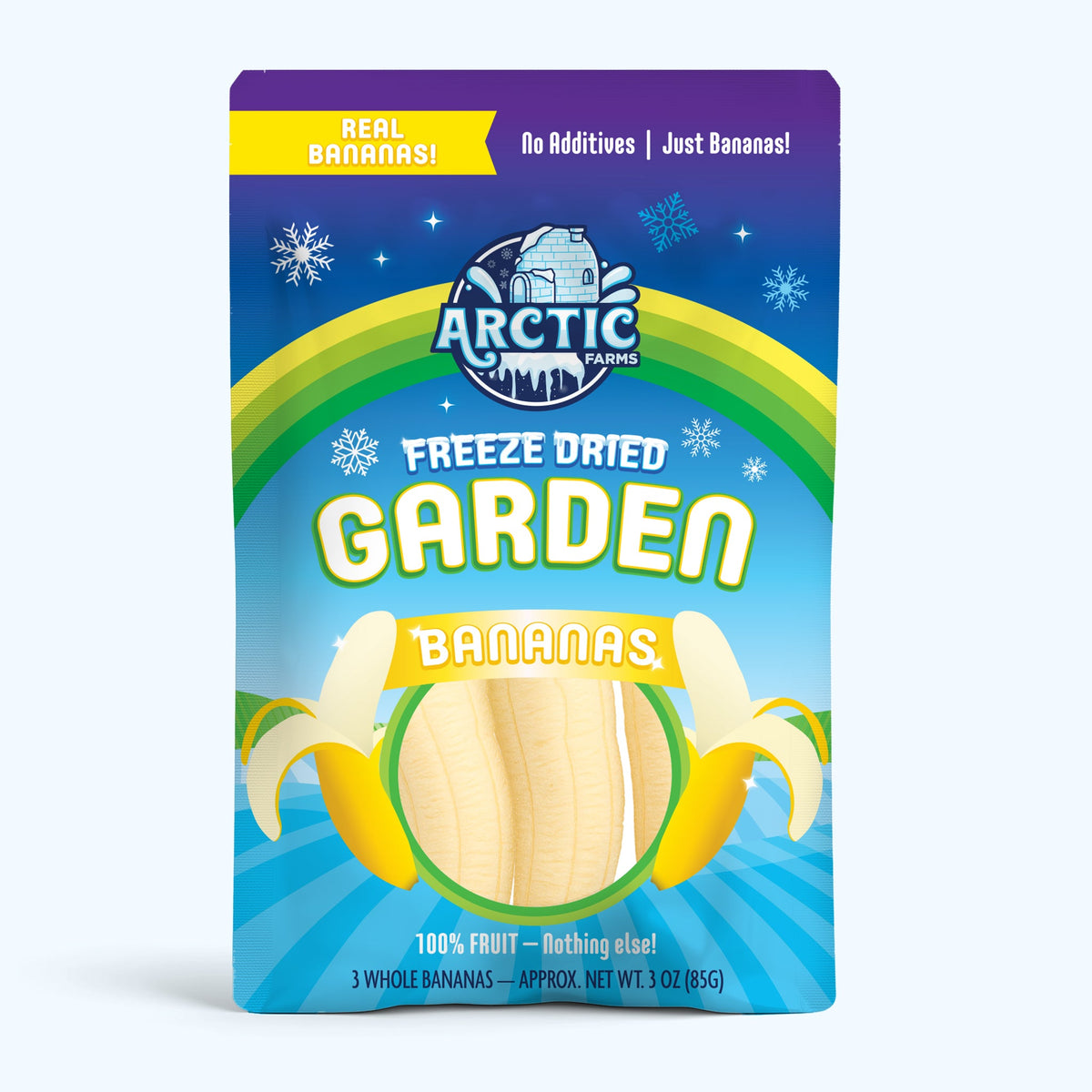 Freeze Dried Whole Bananas
