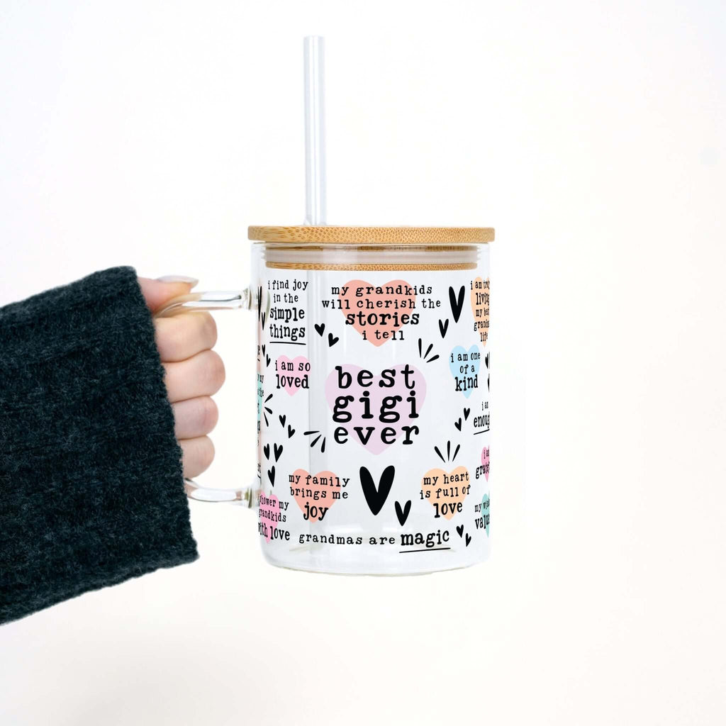 Best Grandma, Gigi, Or Nana Ever Glass Cups