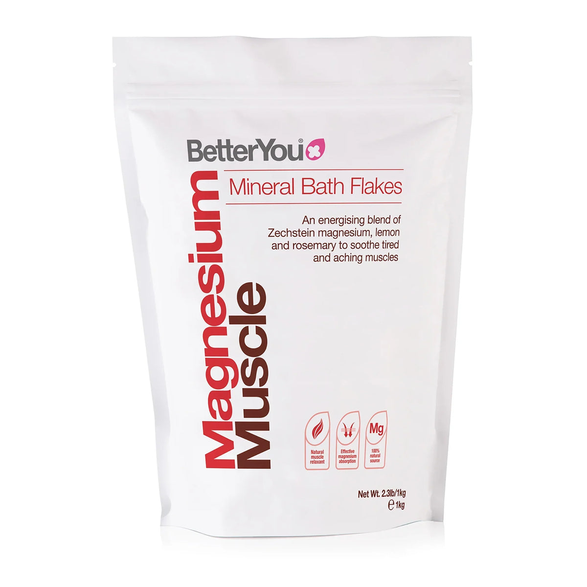 BetterYou Magnesium Muscle Flakes, 2.3 lb