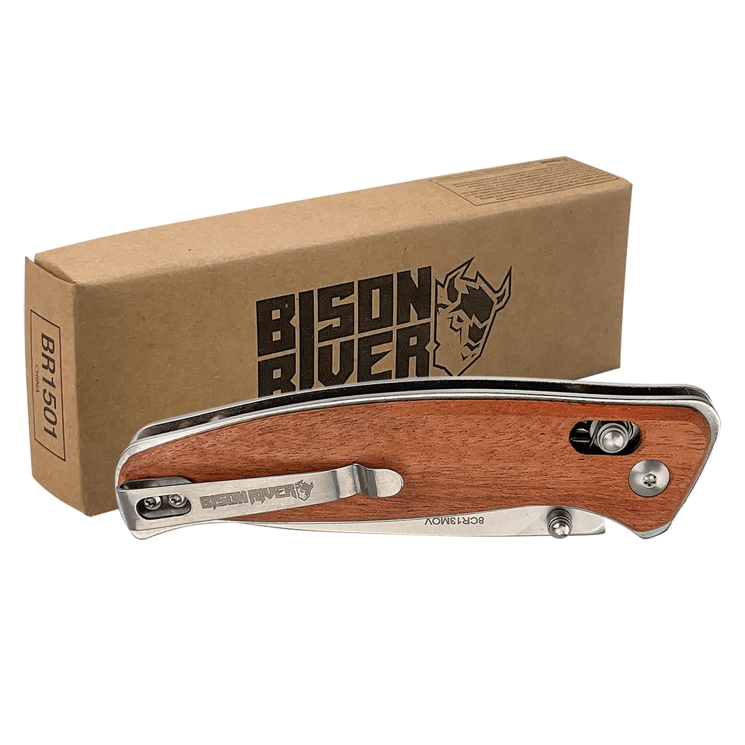 4.5" Button Lock Folding Knife