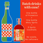 New! Mixly Spritz Mixer Trio | Non Alcoholic Cocktail & Mocktail Gift Set