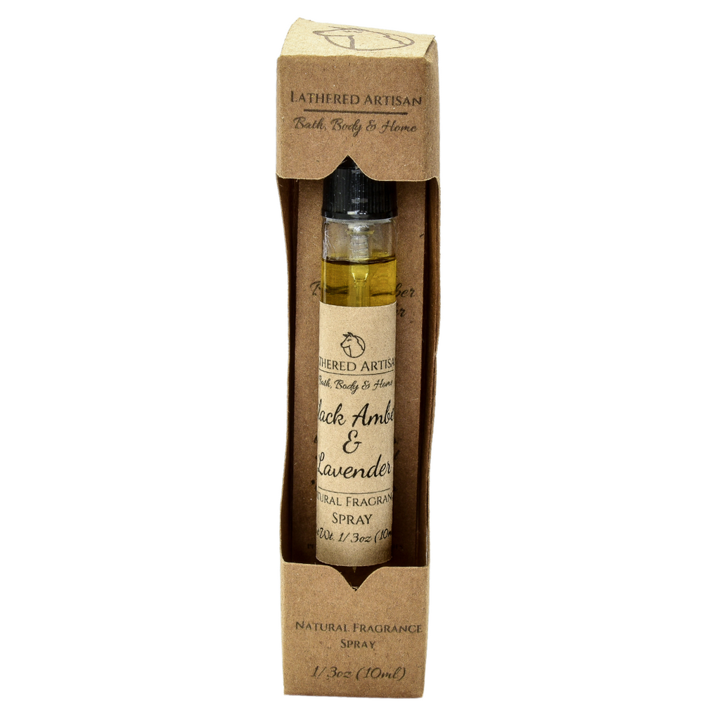 Black Amber & Lavender | Natural Fragrance | Oil Perfume