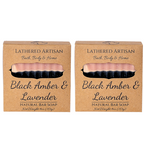 Black Amber & Lavender | Natural Fragrance with Essential Oils | Bar Soap