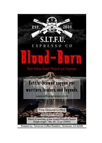 Blood-Born Italian Dark Roast Espresso