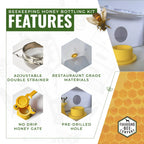 Bottling Bucket Kit with Honey Gate and Strainers
