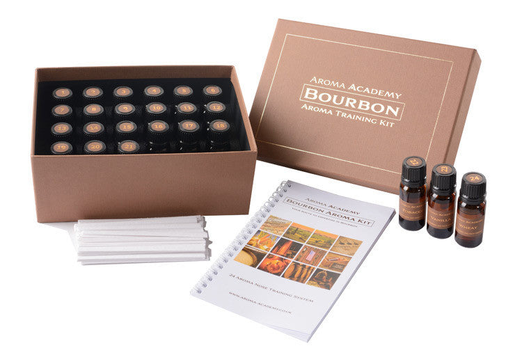 Bourbon Aroma Masterclass Kit - 24 Signature Aromas + Training Guide