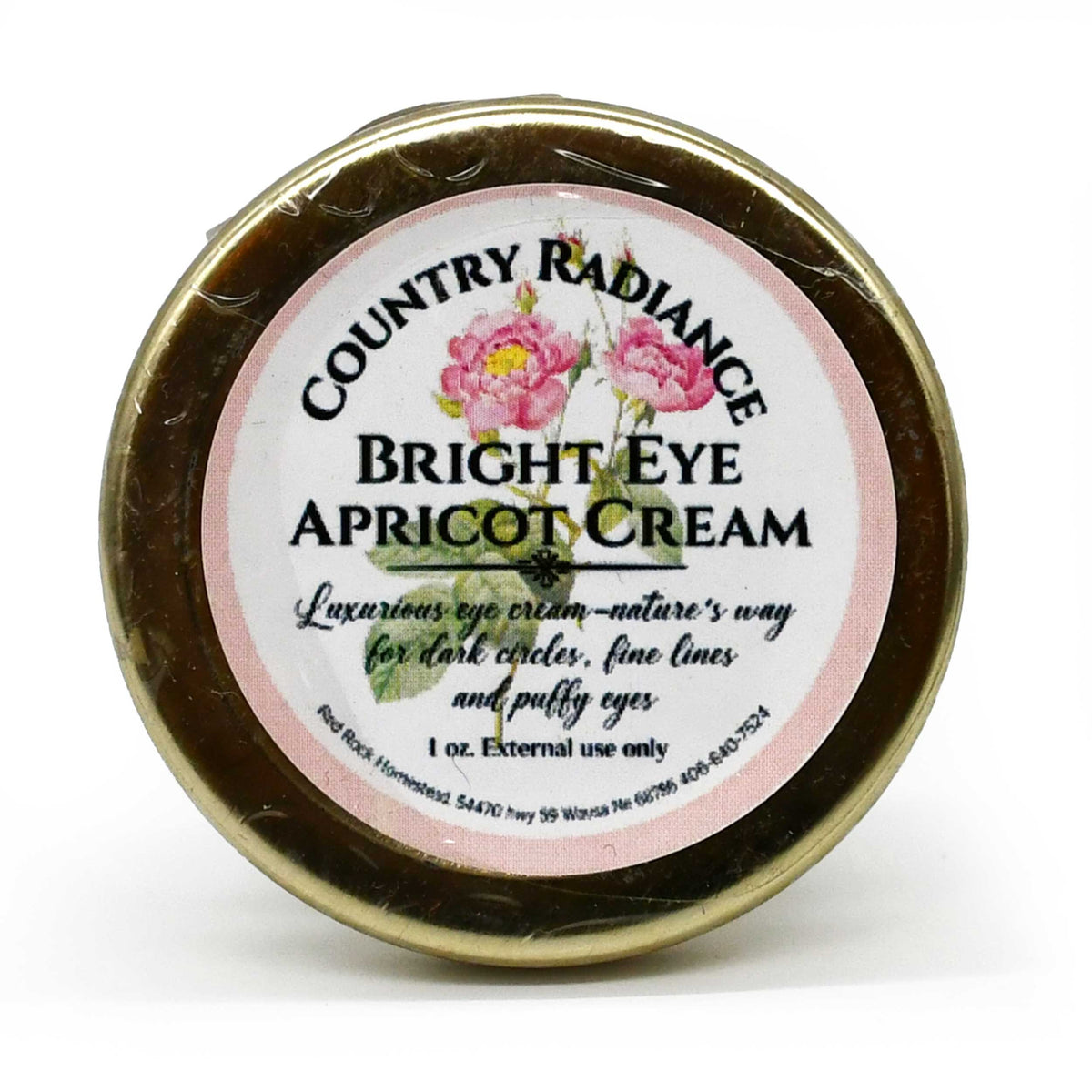 Bright Eyes Apricot Cream | 1 oz | Country Radiance