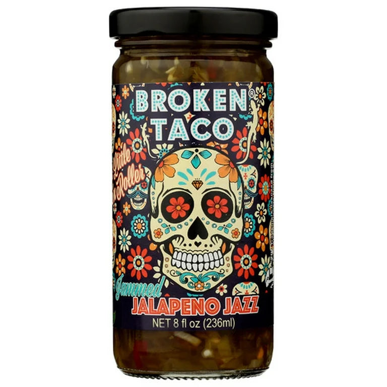 Broken Taco Sweet Jalapeno Jazz, 8 oz (Case of 6)
