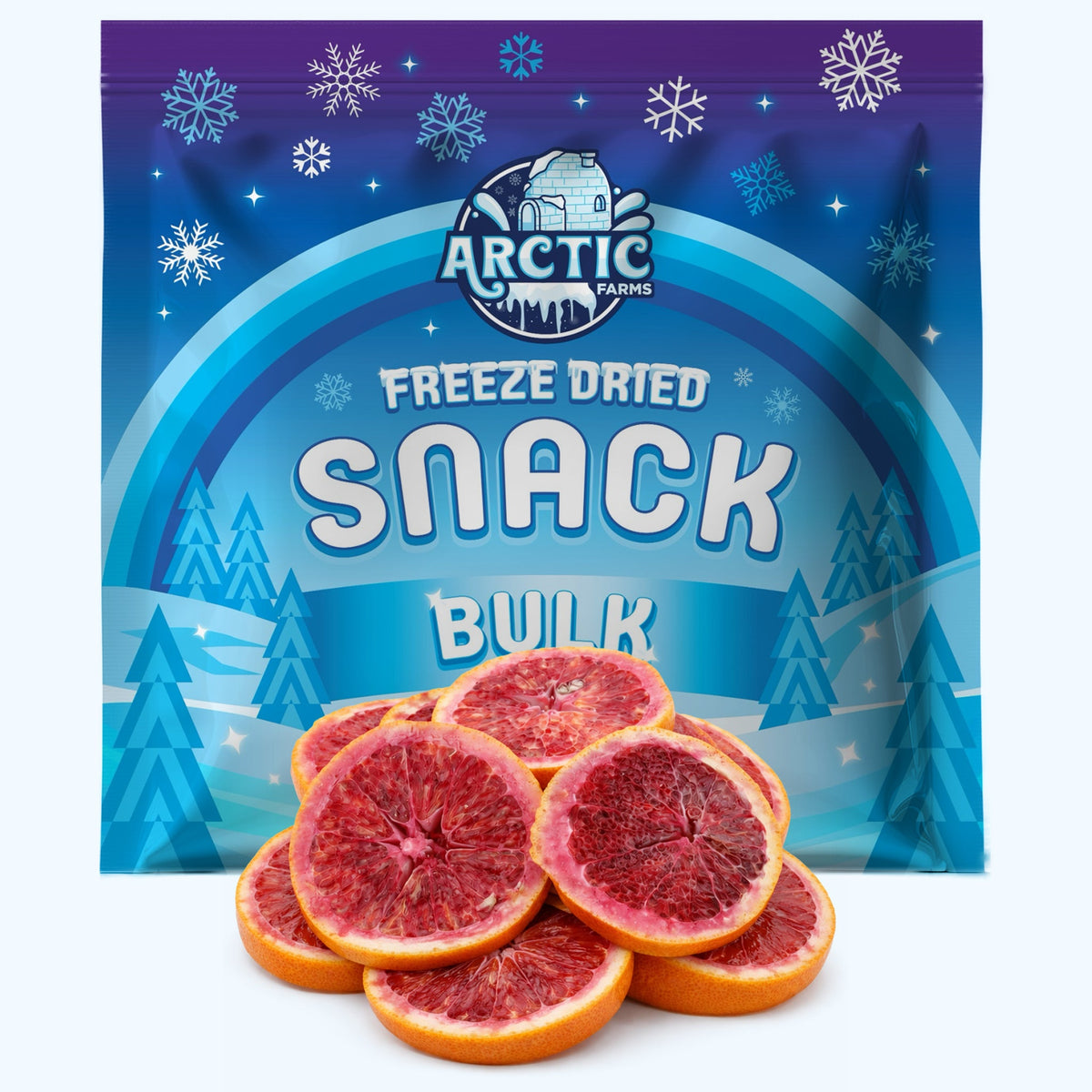 Freeze Dried Blood Orange Slices