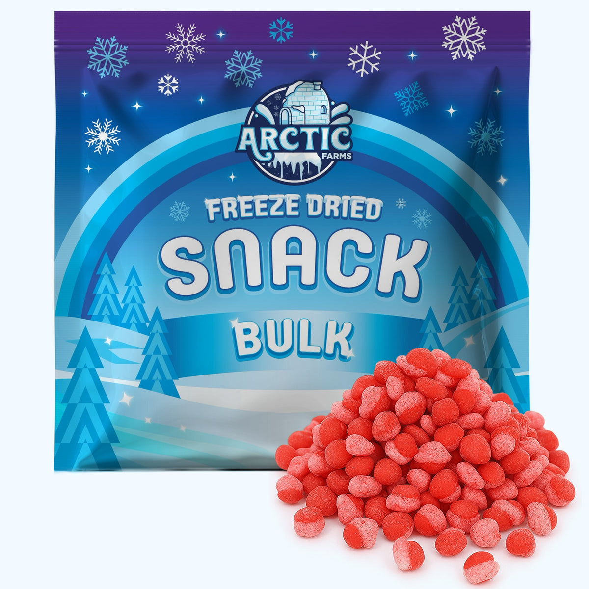 Freeze Dried Hot Reds Candy