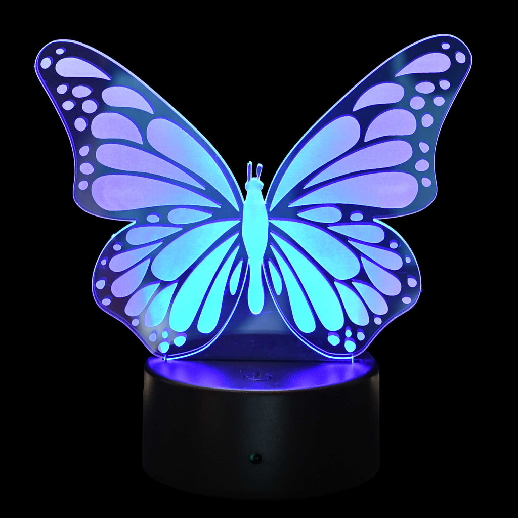 Butterfly LED Lighted Plaque | Glowing Creation