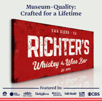Whiskey And Wine Bar Sign III