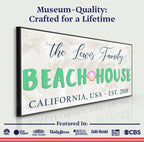 Beach House Sign III