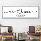 Mr. And Mrs. Sign