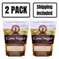 Organic Cane Sugar | 5 lb | Pack of 2 | Non-GMO | Shipping Included | Grain Place Foods