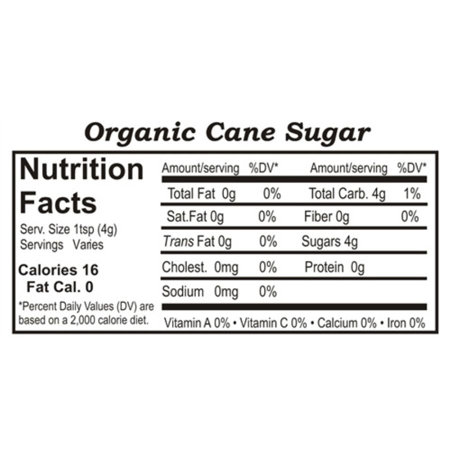 Organic Cane Sugar | 5 lb | Pack of 2 | Non-GMO | Shipping Included | Grain Place Foods