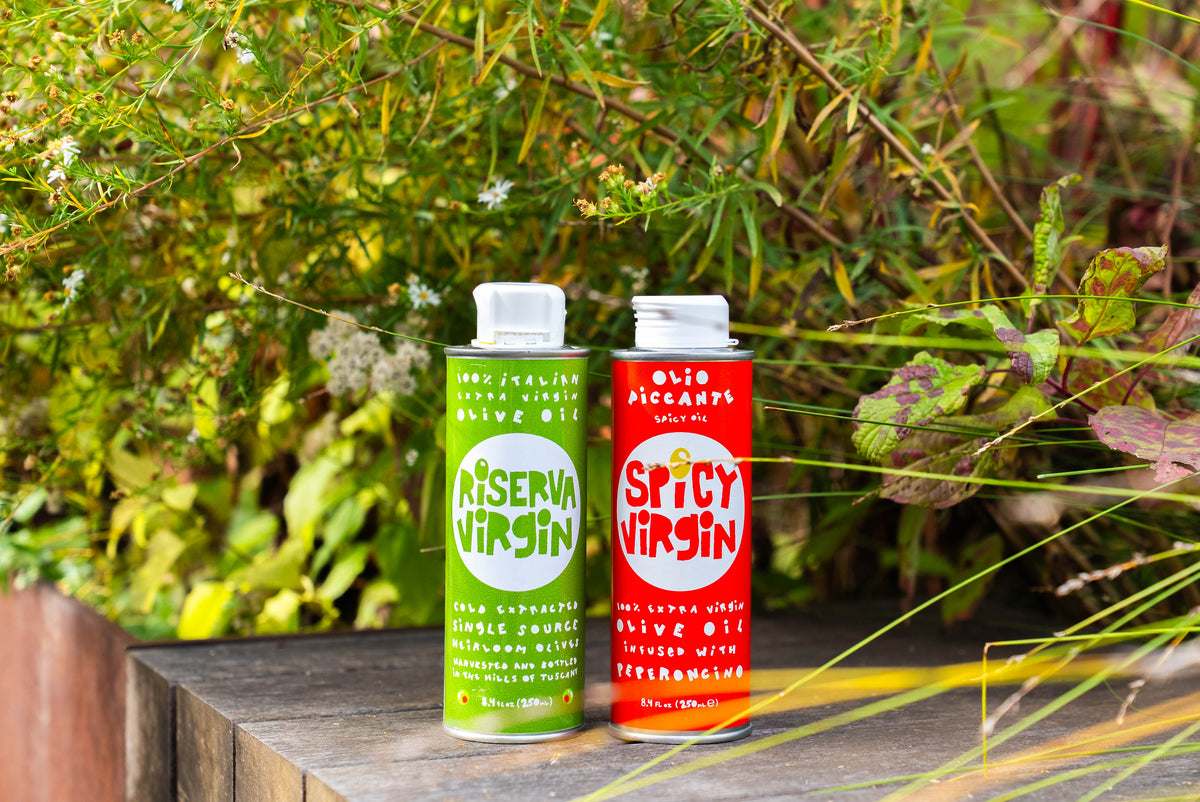 The Italian Duo: Spicy & Riserva Drizzling Oils