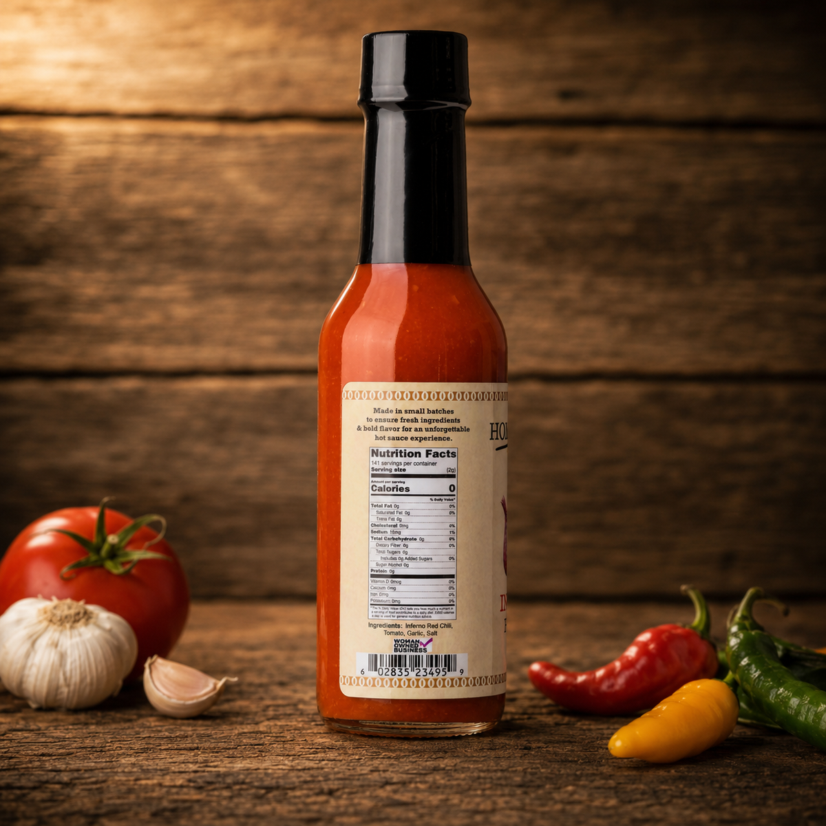 HOMESTEAD'S Inferno Hot Sauce 2pack, Kosher & Vegan
